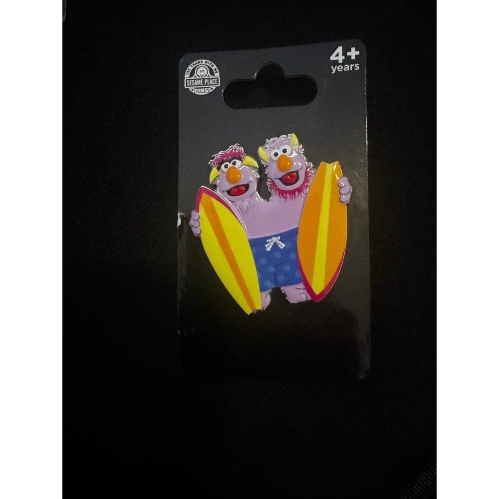 Sesame Street Pin Seaworld Busch Gardens Sesame Place